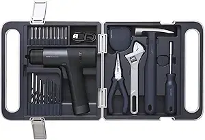 HOTO Cordless Brushless Drill Kit with LED Display