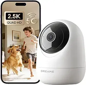 Dreame 2.5K Pet Camera with Auto-Tracking & 360° Pan-Tilt