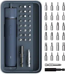 HOTO Electric Screwdriver Kit, 25 Bits, 1500mAh