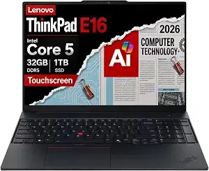 Lenovo ThinkPad E16 Gen 3 16" FHD+ Touchscreen Laptop