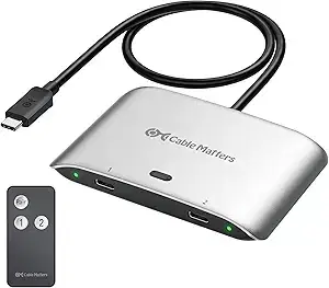 Cable Matters USB-C Switch 20Gbps 140W PD