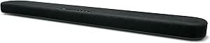 Yamaha Audio SR-B20A Sound Bar with Built-in Subwoofers and Bluetooth, Black