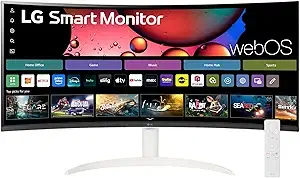 LG 34" UltraWide QHD Curved Smart Monitor