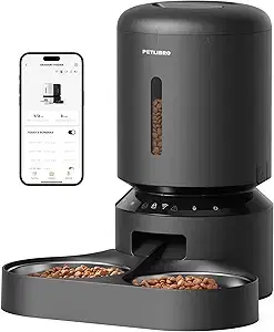 PETLIBRO 5L WiFi Automatic Cat Feeder, Dual Bowls