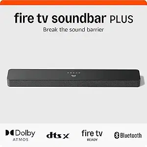 Fire TV Soundbar Plus 3.1 Dolby Atmos