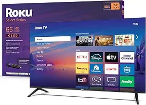 Roku 65" 4K QLED Smart TV with Voice Remote