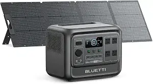 BLUETTI Solar Generator Elite 100 V2 with 200W Solar Panel Included, 1024Wh
