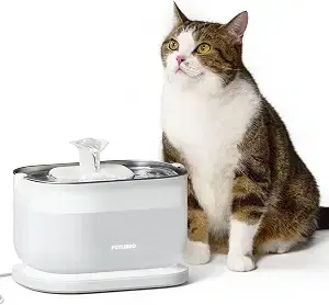 PETLIBRO 2.5L Cat Water Fountain, Stainless Steel