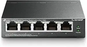 TP-Link TL-SG1005P 5-Port Gigabit PoE Switch
