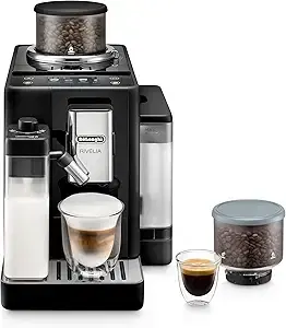 De'Longhi Rivelia Automatic Espresso Machine with Grinder & Frother