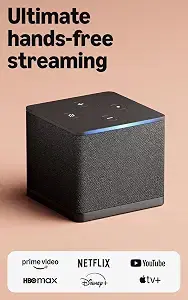 Amazon Fire TV Cube, Wi-Fi 6E, 4K Ultra HD