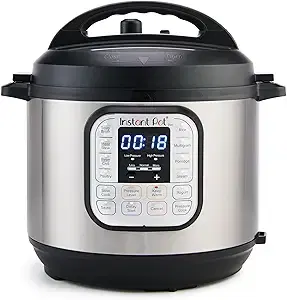 Instant Pot Duo 7-in-1 Electric Pressure Cooker, 8 Qt