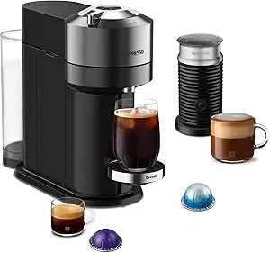 Nespresso Vertuo Next Deluxe with Aeroccino Frother