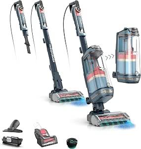 Shark® PowerDetect® Transformer™ Upright Vacuum, Midnight Steel, LX5002