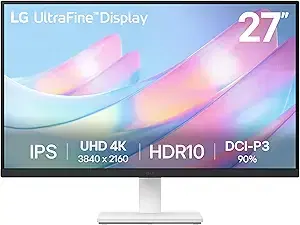 LG 27US500-W 27" 4K UHD IPS Monitor