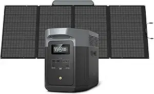 EcoFlow DELTA 2 Max 2048Wh Solar Generator