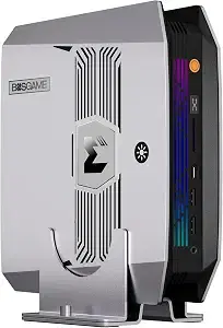 BOSGAME M5 AI Mini PC, AMD Ryzen AI Max+ 395 128GB LPDDR5X 8000MT/S