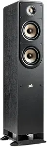 Polk Audio Signature Elite ES50 Tower Speaker, Single, Stunning Black