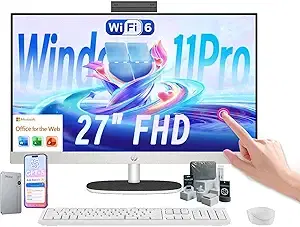 HP 27" Touchscreen All-in-One, Ryzen AI 7, 32GB RAM, 2TB SSD