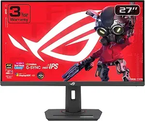 ASUS ROG XG27UCG 27 Inch 4K 160Hz USB-C G-SYNC Gaming Monitor