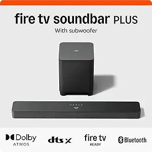 Amazon Fire TV Soundbar Plus 3.1 Dolby Atmos