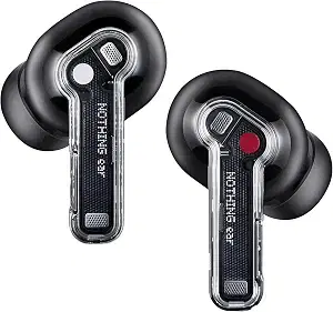 Nothing Ear Wireless Earbuds, ANC, Hi-Res Audio, 40.5H