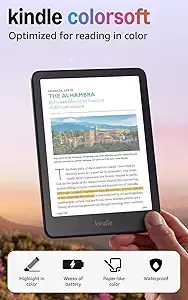 Kindle Colorsoft 16GB – Color Display & Warm Light