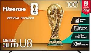 Hisense 100" U8 Mini-LED 4K Smart TV
