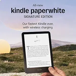 Amazon Kindle Paperwhite Signature Edition Bundle