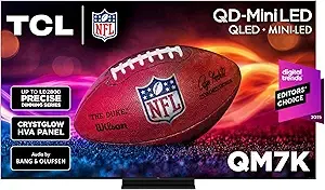 TCL 65" QM7K Mini LED 4K 144Hz Smart TV