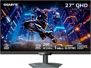 GIGABYTE M27Q2 27" SuperSpeed IPS QHD AMD Freesync Premium Gaming Monitor