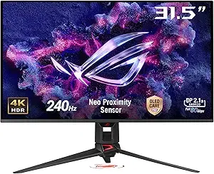 ASUS ROG Swift 32" 4K OLED 240Hz Gaming Monitor