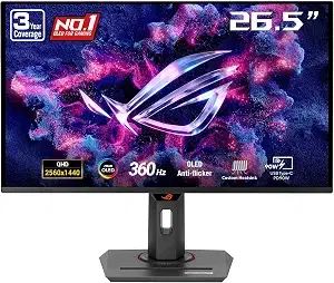 ASUS ROG Strix 26.5" 1440P 360Hz QD-OLED Gaming Monitor