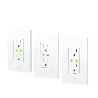 Eve Energy Outlet (Matter) 3-Pack – Smart Outlet & Power Meter