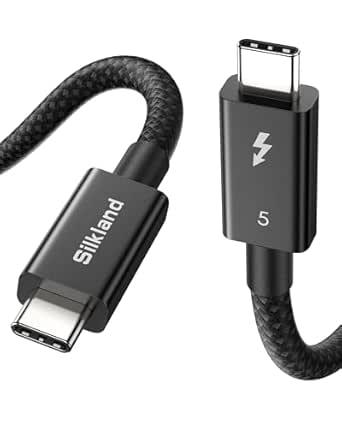 Silkland Thunderbolt 5 Cable 80Gbps 240W