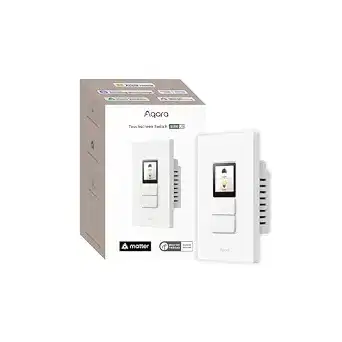 Aqara Touchscreen Switch S100 US, Matter Hub Required, 8 Wireless Buttons