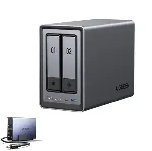 UGREEN NAS DXP2800 & UPS Bundle 12000mAh