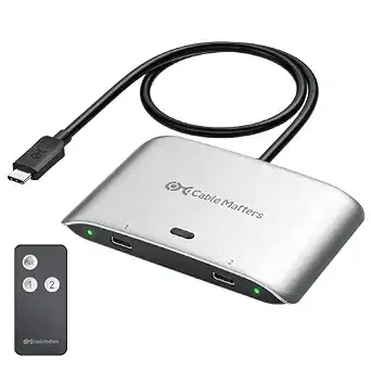 Cable Matters USB-C Switch 20Gbps 140W PD