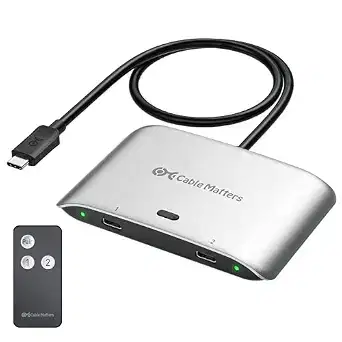 Cable Matters USB-C Switch 20Gbps 140W PD