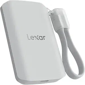 Lexar 2TB ES5 Magnetic External SSD, 2000MB/s