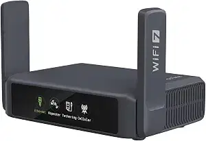 GL.iNet GL-BE3600 (Slate 7) Portable Travel Router, Pocket Dual-Band Wi-Fi 7, 2.5G Router, Portable VPN Routers WiFi for Travel, Public Computer Routers, Business Trip, Mobile/RV/Cruise/Plane