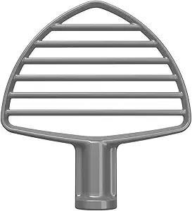 KitchenAid KSMPB7 Pastry Beater for Bowl-Lift Stand Mixers, Silver