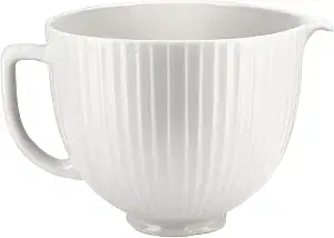 KitchenAid 5Q Classic Column Bowl, for 5Q Tilt-Head Mixers, KSM2CB5PCC
