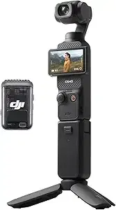 DJI Osmo Pocket 3 Creator Combo, Vlogging Camera with 1'' CMOS & 4K/120fps