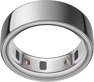 Oura Ring 4 - Silver Size 8 - Sleep & Activity Tracker