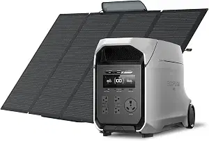 EF ECOFLOW 3072Wh Power Station DELTA 3 Ultra Plus with 400W Solar Panel