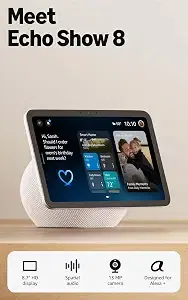 Amazon Echo Show 8 - HD Display with Spatial Audio