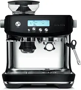 Breville BES878BTR Barista Pro Espresso Machine, Black Truffle