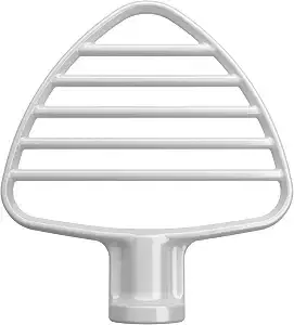 KitchenAid KSMPB5W Pastry Beater for 4.5,5-Qt Tilt-Head Stand Mixers, White