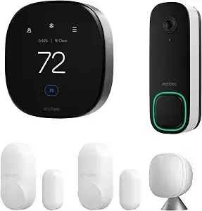 ecobee Total Security and Savings Bundle with Smart Thermostat Premium